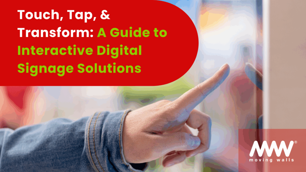 Interactive digital Signage blog creatives